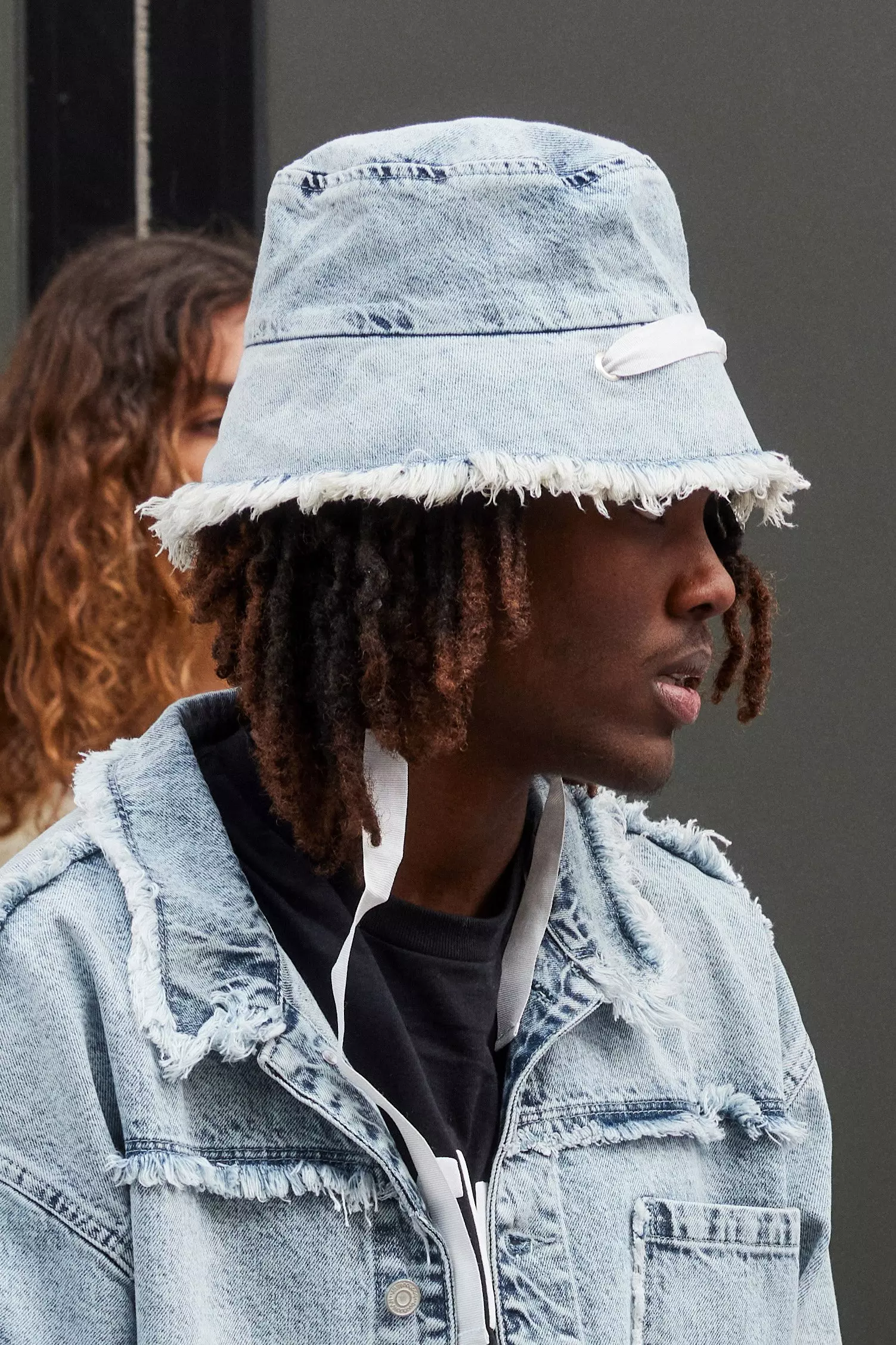 Blue jean bucket hat online